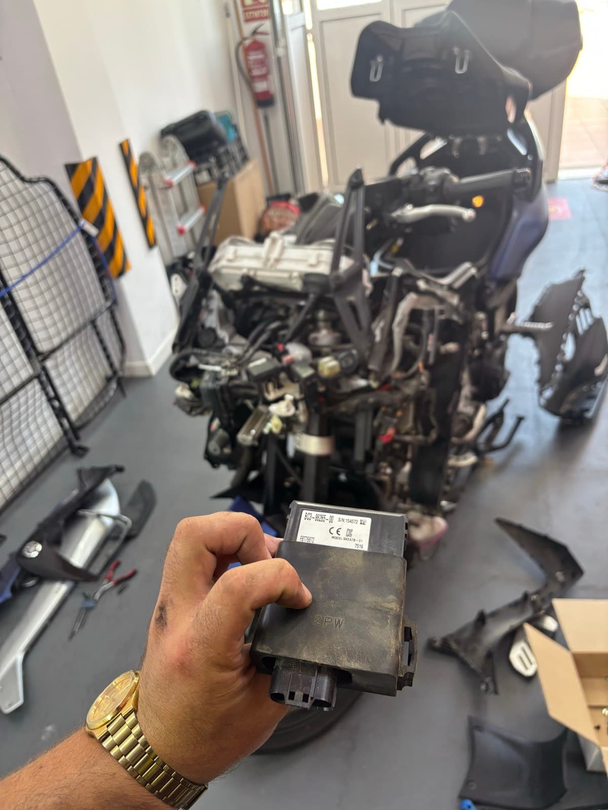 Yamaha TMAX con duplicado de llave Keyless Smart Key por RMT KEY